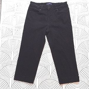 NYDJ black cropped